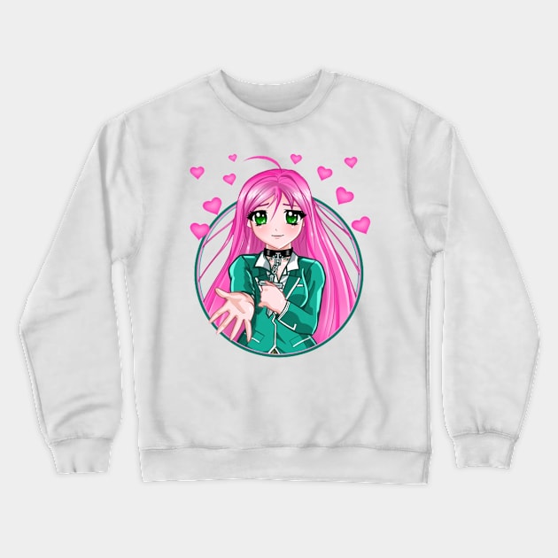 Girl cute Crewneck Sweatshirt by Jenni